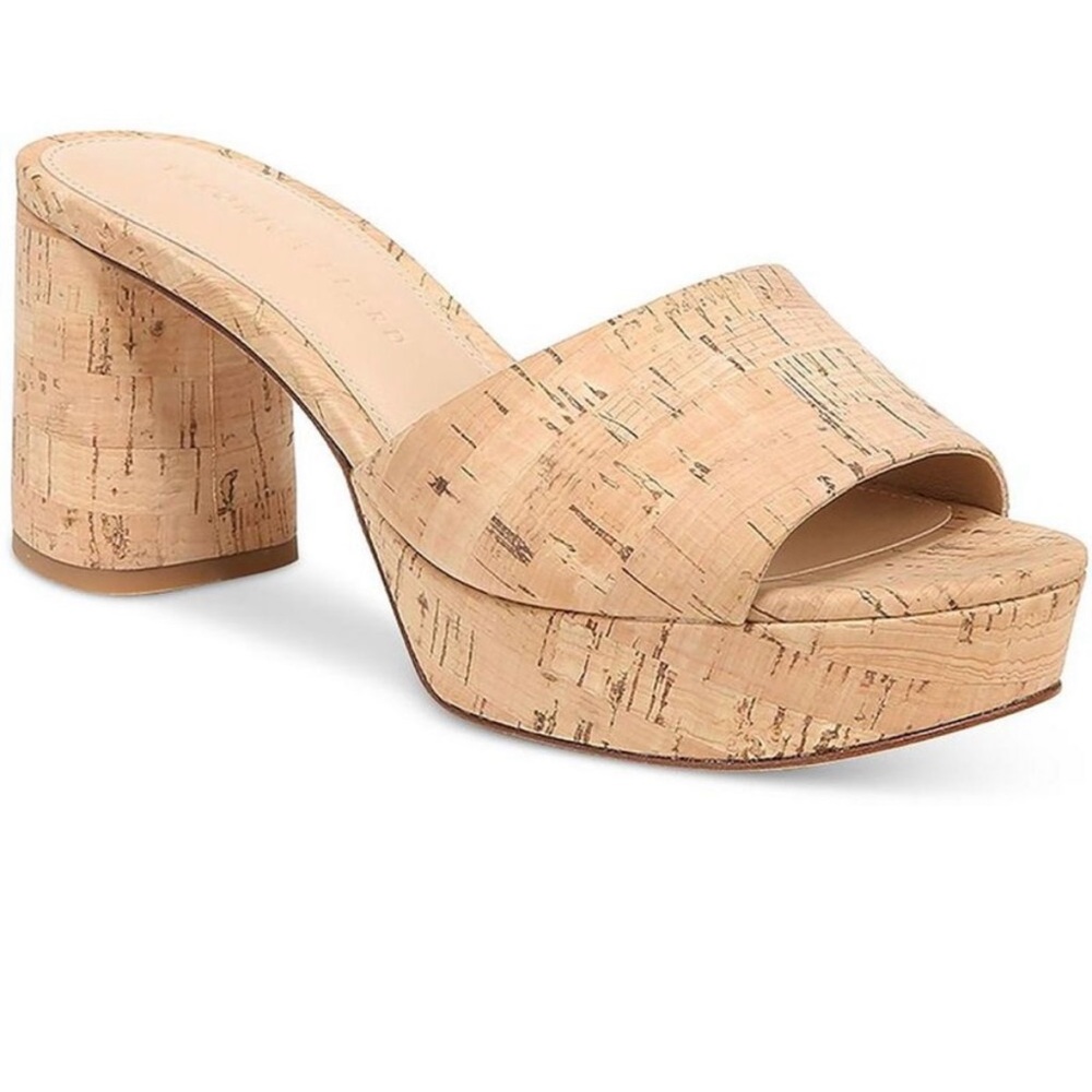 Veronica Beard | Dali Platform Mule Sandals, Size 10, Cork Material - NWOB